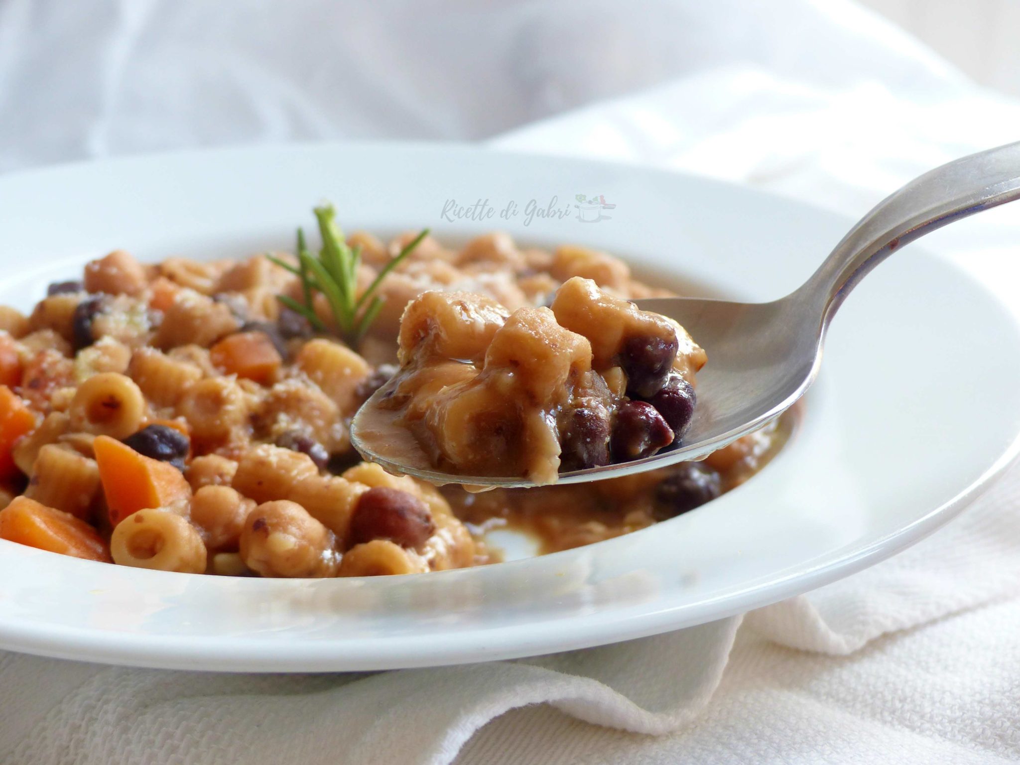 Pasta E Ceci Cremosa Ricette Di Gabri