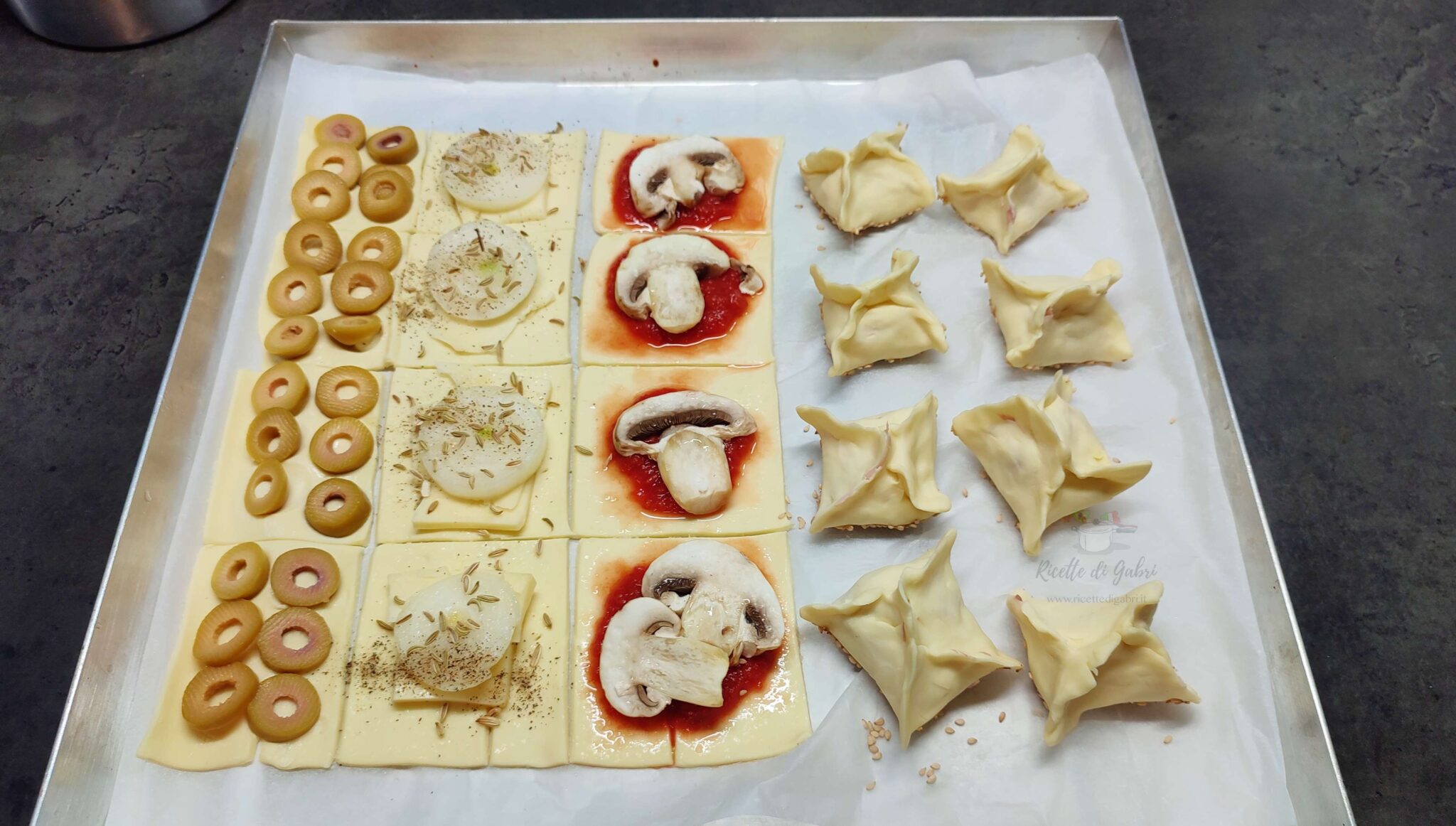 Antipasti Veloci Di Pasta Sfoglia Per Natale Ricette Di Gabri